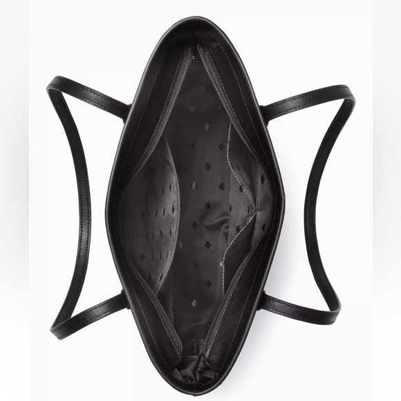 New Kate Spade Jana Tote Saffiano Leather Black - Picture 3 of 4